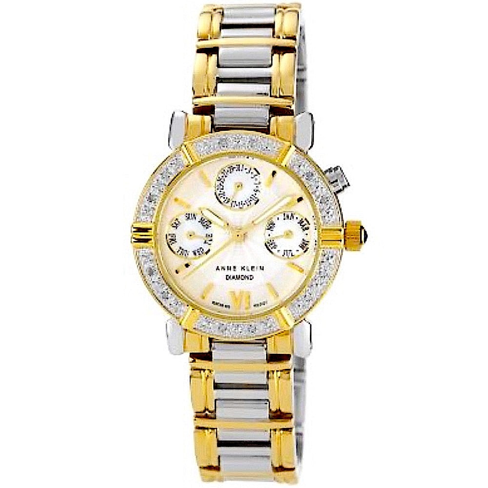 Anne Klein Silver Chronograph Watch